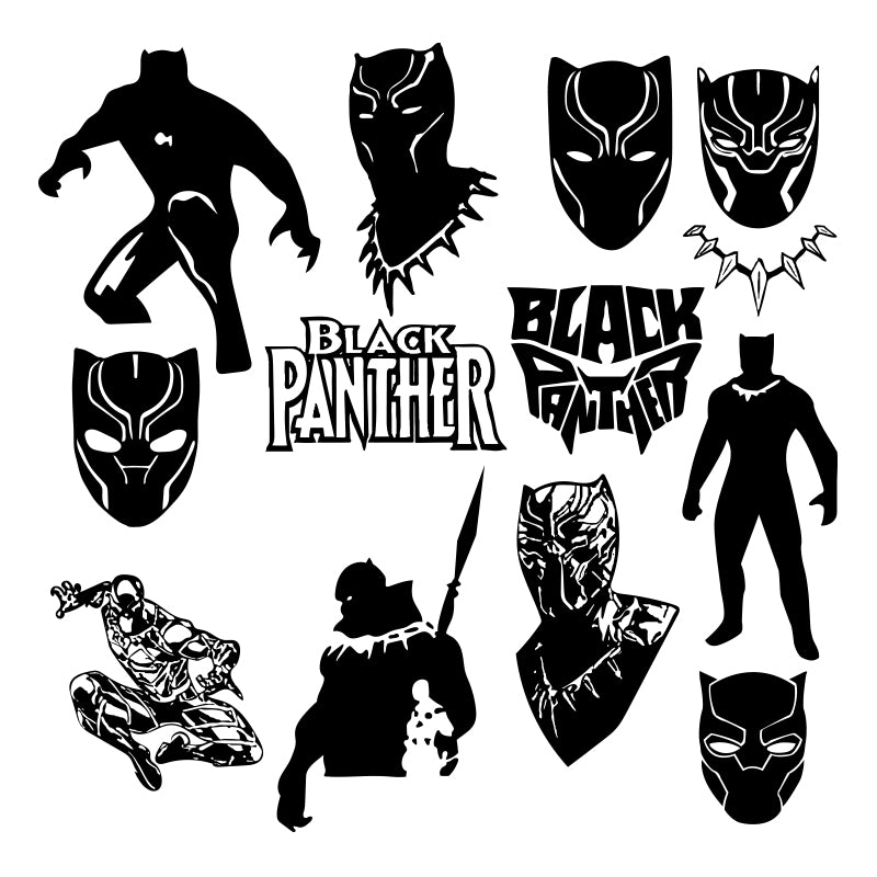 Black Panther svg, TV show svg, Bundle, cricut file, clipart, svg, png, eps, dxf