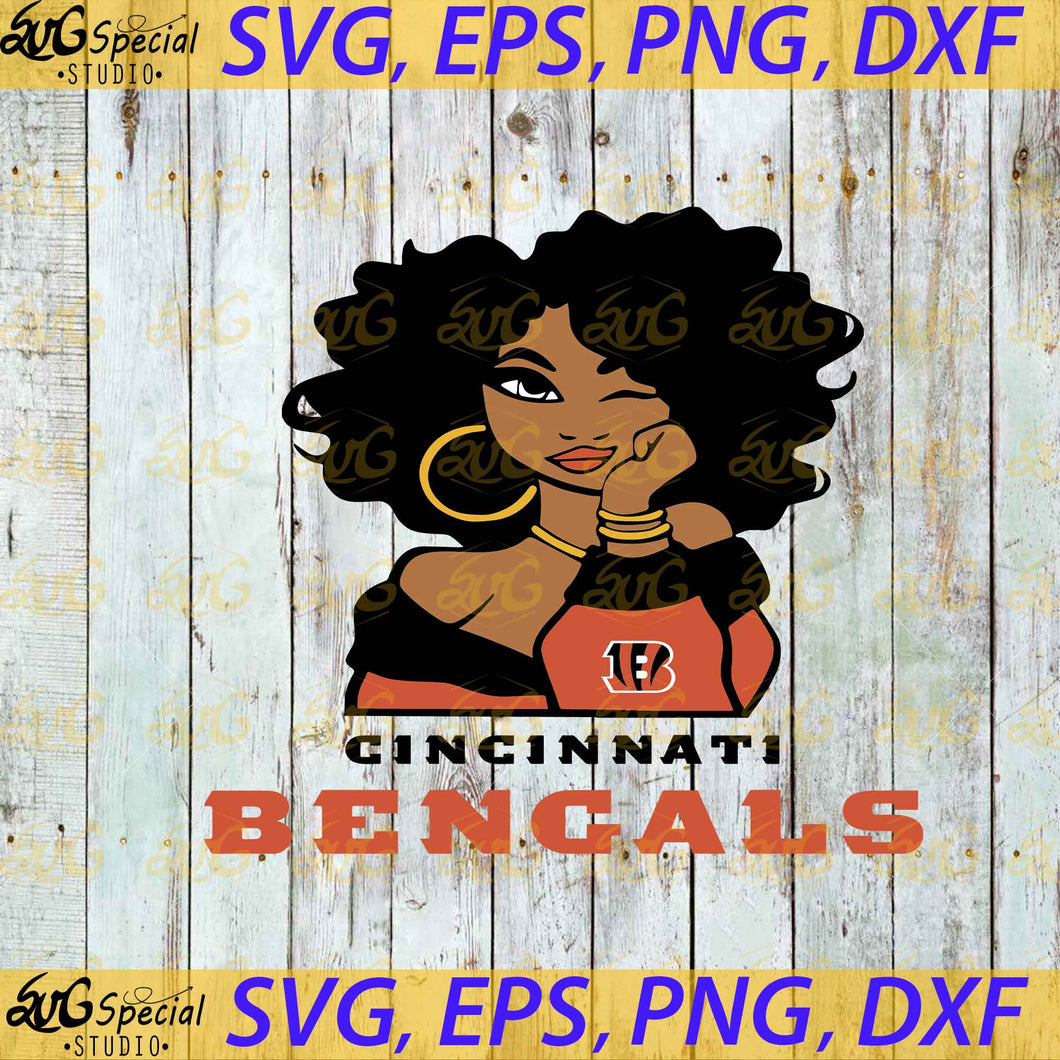 Cincinnati Bengals Svg, Love Bengals Svg, Cricut File, Clipart, Sport Svg, Football Svg, Sexy Girl Svg, NFL Svg, Png, Eps, Dxf