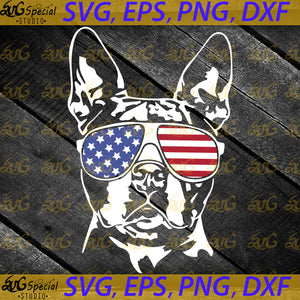 Dog Svg, 4th of july Svg, Independence Svg, America Flag Svg, Cricut File