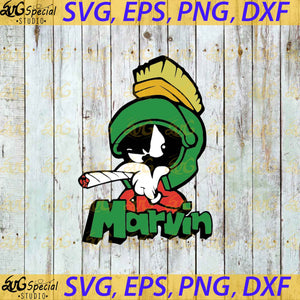 Marvin The Martian svg, Cartoon Svg, Cricut File, Clip Art, Funny Cartoon Svg, Marvin Svg, Smoke Svg, Png, Eps, Dxf