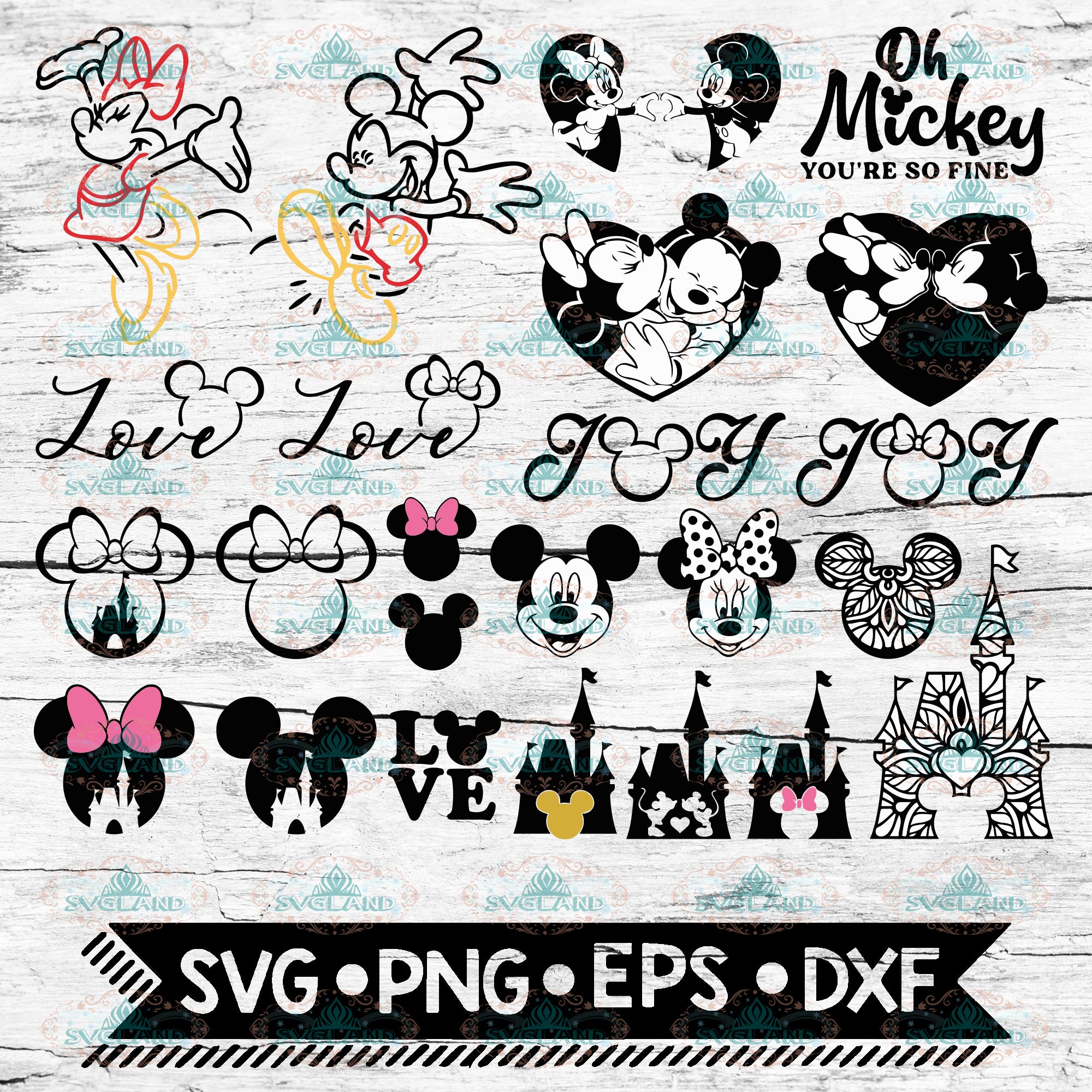 Minnie Mouse SVG Files
