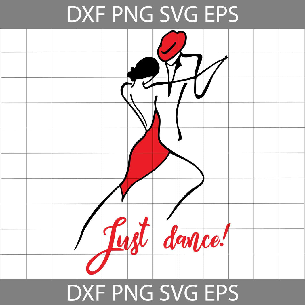 Cute Couple Dancing svg, Dancing Couple SVg, Valentine's day Svg, Cricut File, Clipart, Svg, Png, Eps, Dxf