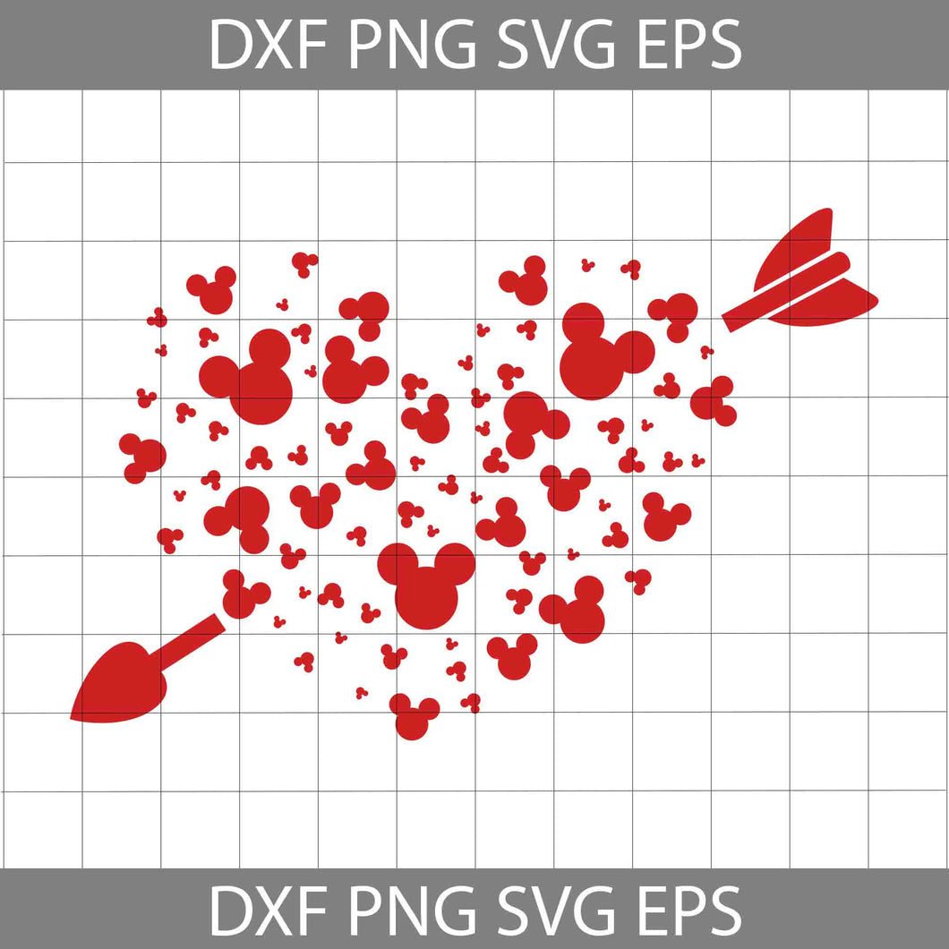 Heart Svg, Valentine's day svg, Cricut File, Clipart, Svg, Png, Eps, Dxf