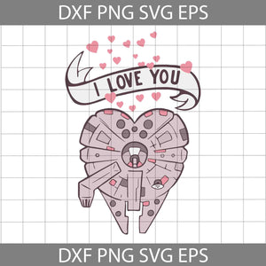 I Love You Svg, Ships Svg, Valentine's Day Svg, Cricut File, Clipart, Svg, Png, Eps, Dxf