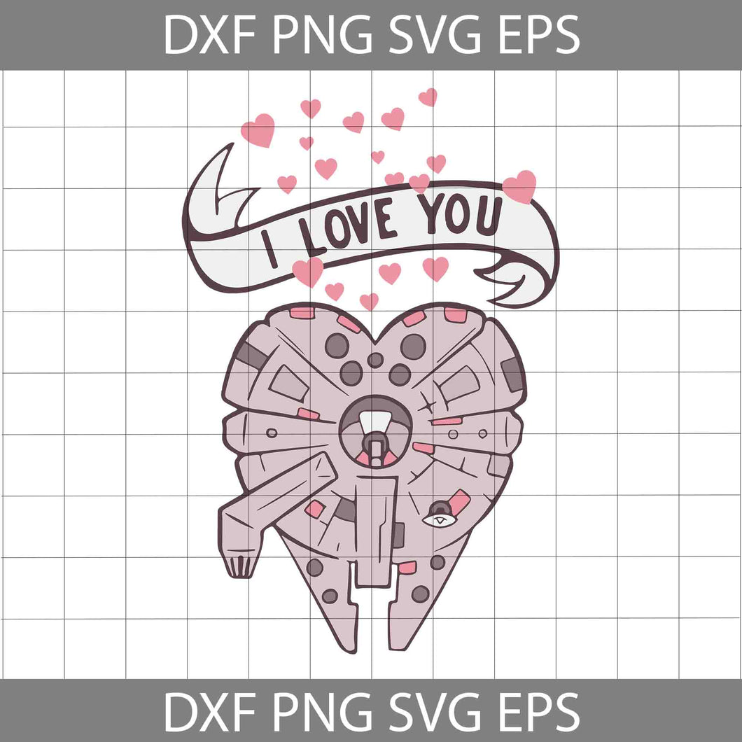 I Love You Svg, Ships Svg, Valentine's Day Svg, Cricut File, Clipart, Svg, Png, Eps, Dxf