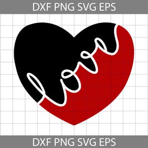 Love Svg, Heart Svg, Valentine's Day Svg, Cricut File, Clipart, Svg, Png, Eps, Dxf