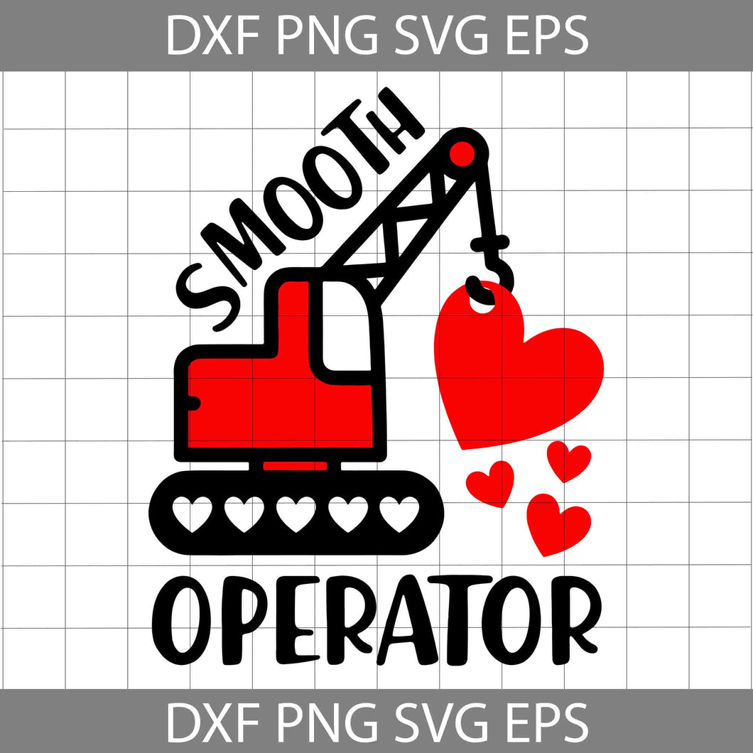 Smooth Operator Svg, Hearts Svg, Valentine's Day svg, Cricut File, Clipart, Svg, Png, Eps, Dxf