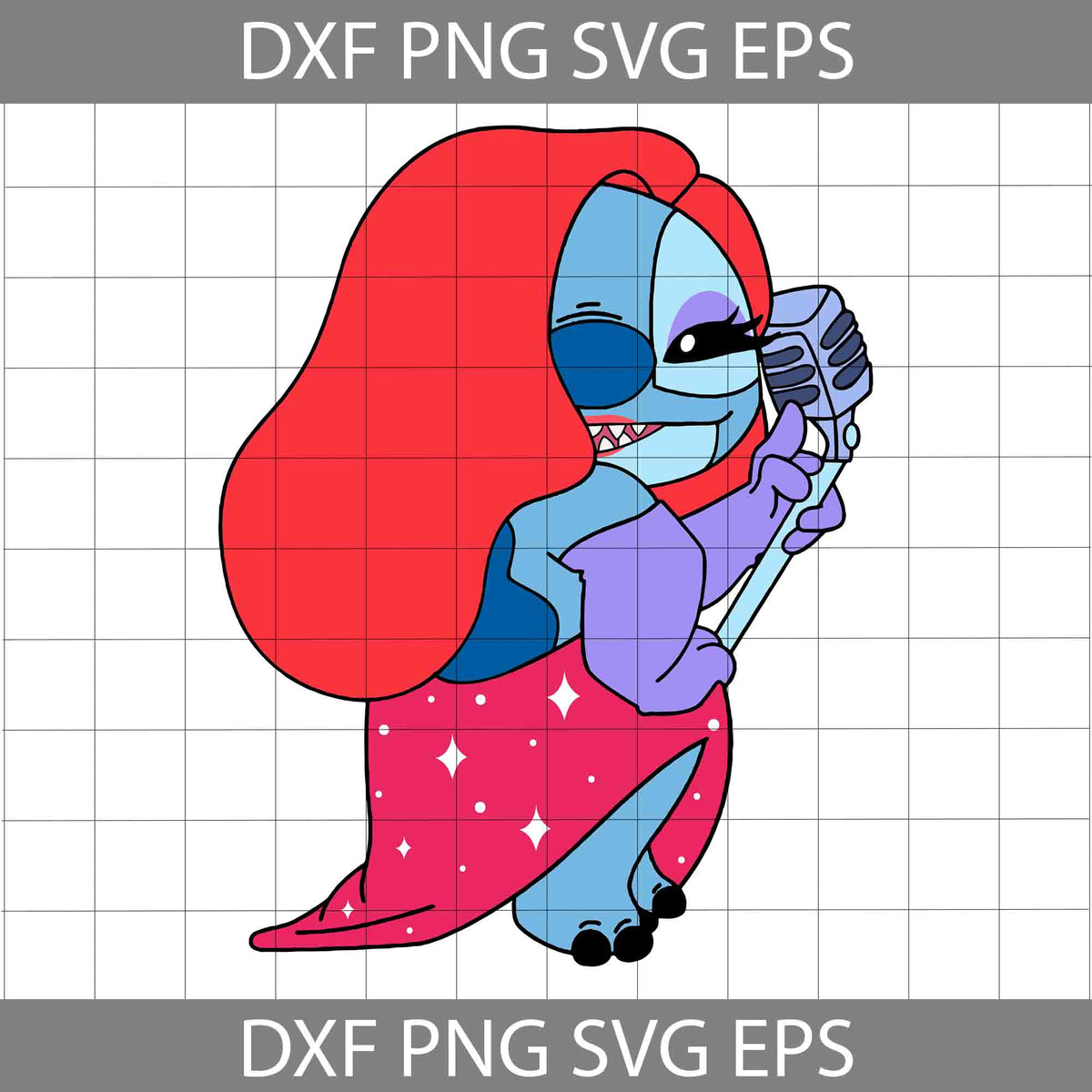 Stitch Inspired Jessica Svg, Roger Rabbit Svg, Cartoon Svg, Cricut File ...