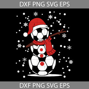 Santa Football SVG, Christmas SVG, Football Svg, Christmas Svg, Cricut File, Clipart, Svg, Png, Eps, Dxf