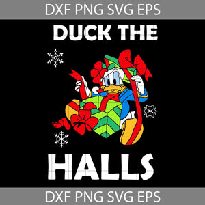 Duck The Halls Svg, Duck Svg, Christmas Svg, Cricut File, Clipart, Svg, Png, Eps, Dxf