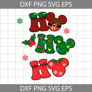 Hohoho Svg Svg, Head With Christmas Lights Svg, Christmas Family Trip Svg, Christmas Svg, Cricut File, Clipart, Svg, Png, Eps, Dxf