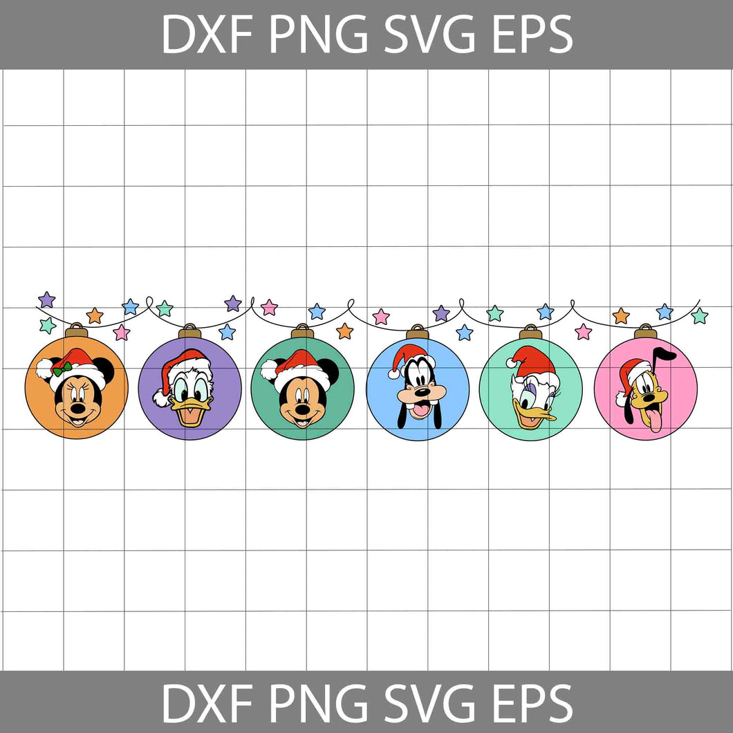 Squad Deco Svg, Christmas Character Svg, Christmas Svg, Cricut File, Clipart, Svg, Png, Eps, Dxf