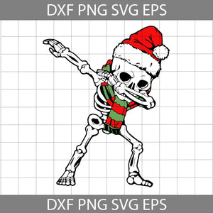 Skeleton santa claus dabbing SVG, Christmas funny SVG, christmas skeleton Svg, Christmas Svg, Cricut File, Clipart, Svg, Png, Eps, Dxf