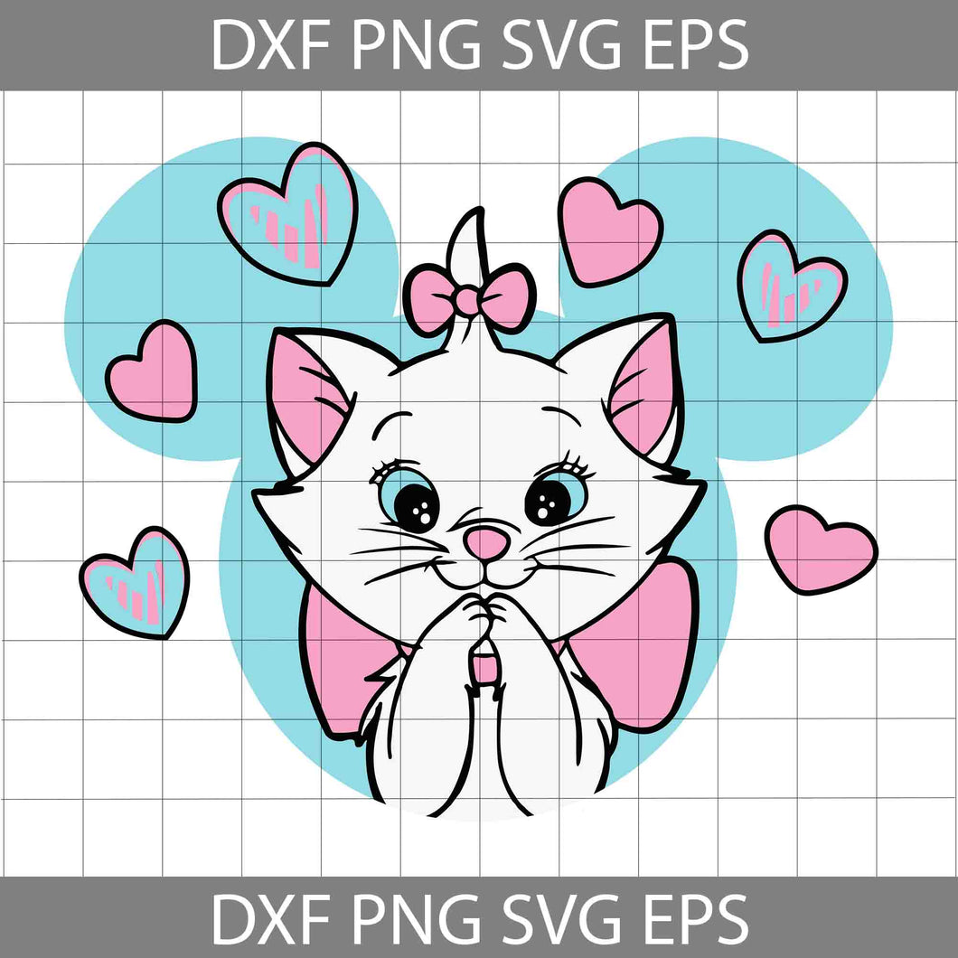 Aristocats Svg, Cat Svg, Cartoon Svg, Cricut File, Clipart, Svg, Png, Eps, Dxf