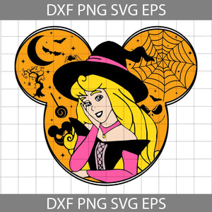 Mickey Ears Aurora Witches Svg, Princess Svg, Halloween Party Svg, Halloween Svg, Cricut File, Clipart, Svg, Png, Eps, Dxf