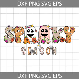 Spooky Season SVG, Fall Halloween Svg, Halloween Svg, Cricut File, Clipart, Svg, Png, Eps, Dxf