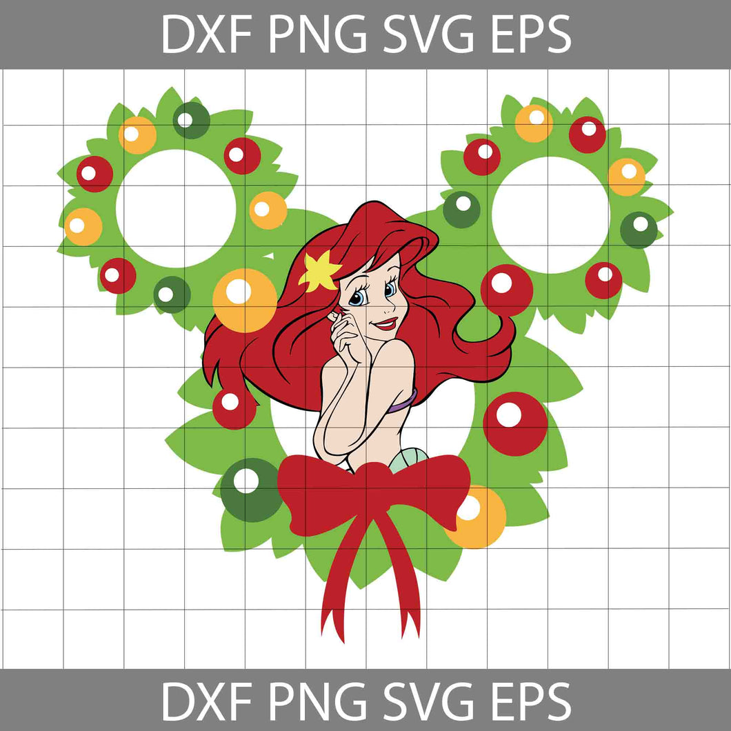 Princess Christmas Svg, Christmas Svg, Cricut File, Clipart, Svg, Png, Eps, Dxf