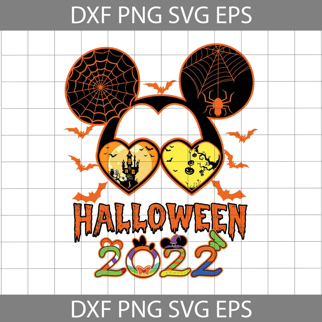 Mickey Halloween 2022 Svg, Halloween Svg, Cricut File, Clipart, Svg, Png, Eps, Dxf