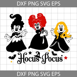 Mouse Witches SVG, Sisters Svg, Halloween Svg, Cricut File, Clipart, Svg, Png, Eps, Dxf