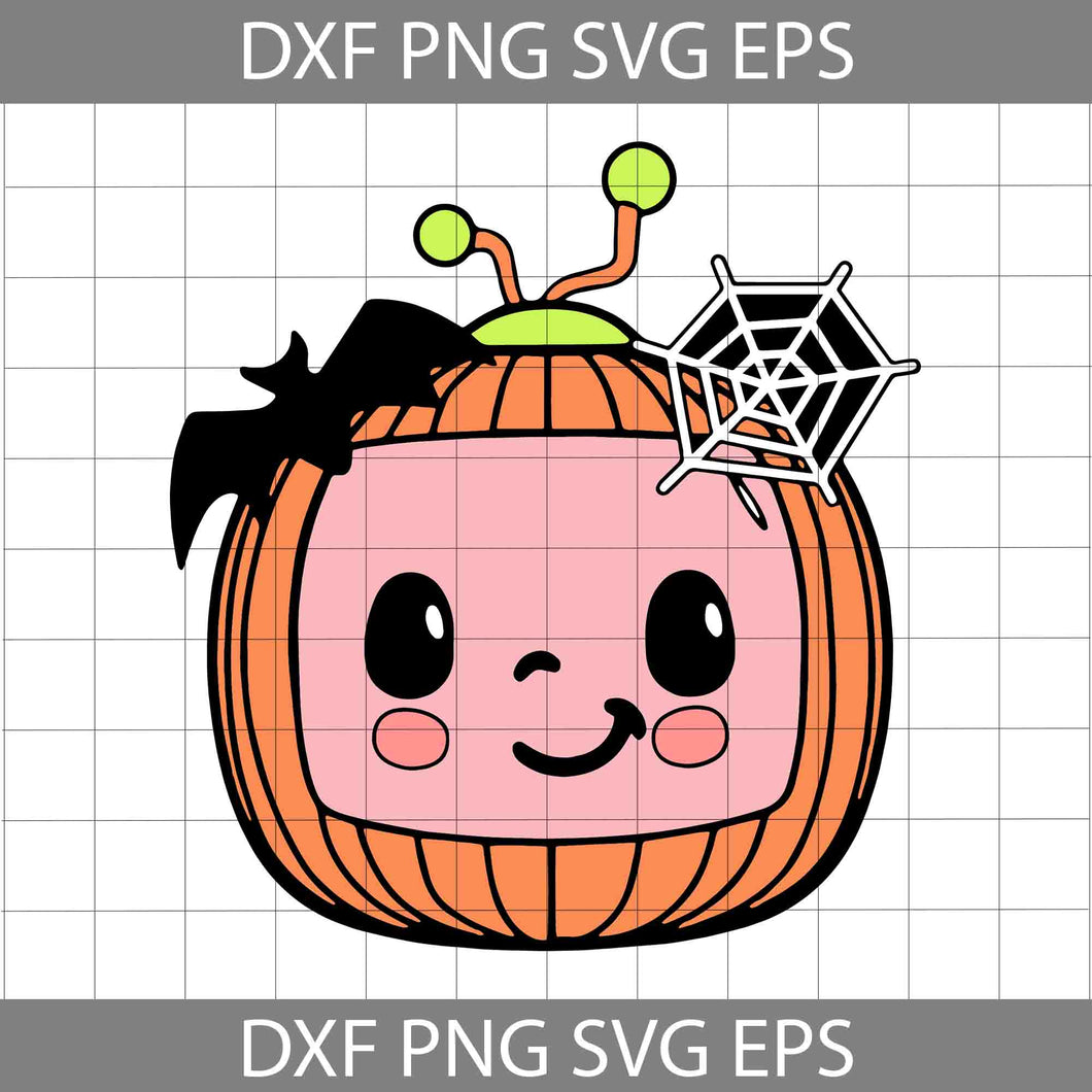 Cocomelon Halloween SVG, Halloween Svg, Cricut File, Clipart, Svg, Png, Eps, Dxf