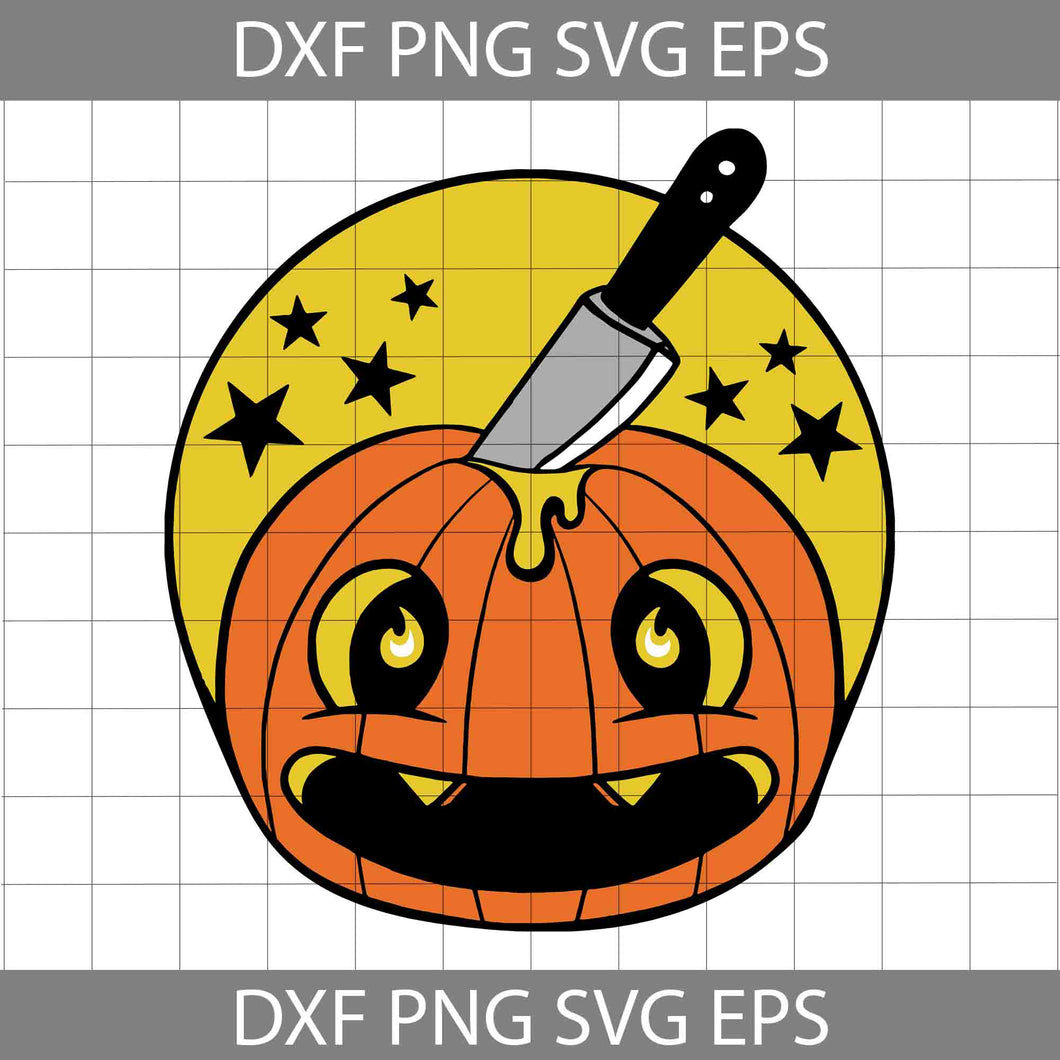 Ready For Halloween SVG, Pumpkin Halloween Svg, Halloween Svg, Cricut File, Clipart, Svg, Png, Eps, Dxf