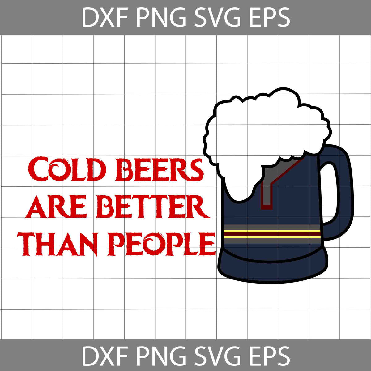 Cold Beers are Better Than People Kristoff Svg, Cartoon Svg, Cricut ...