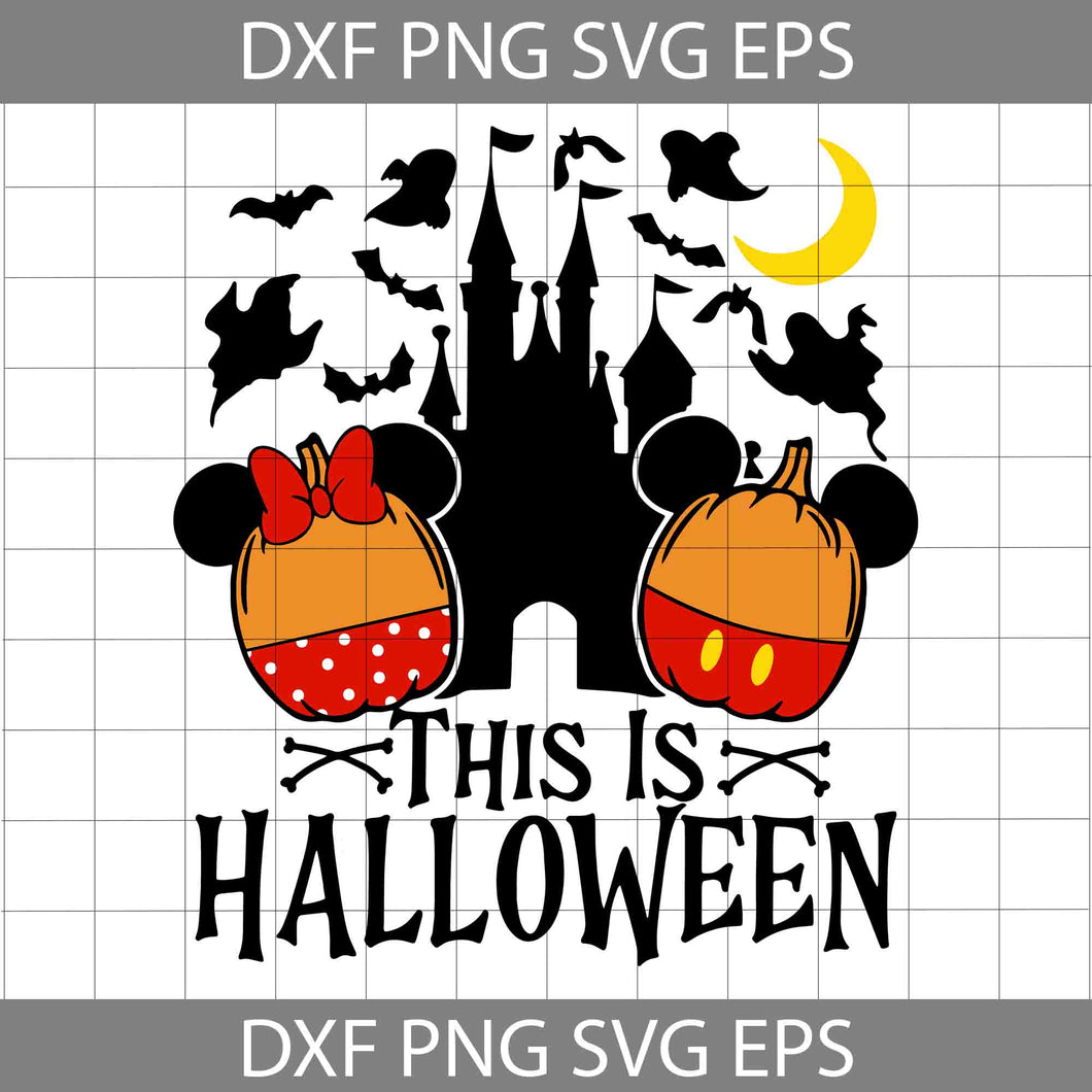 This Is Halloween Svg, Mickey Mouse Svg, Halloween Svg, Cricut File, Clipart, Svg, Png, Eps, Dxf