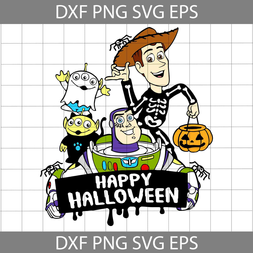 Toy Story Halloween Svg, Halloween Svg, Cricut File, Clipart, Svg, Png, Eps, Dxf