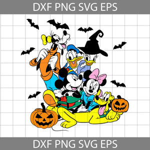 Mickey Halloween Svg, Pumpkin Halloween Svg, Pumpkin Svg, Halloween Svg, Cricut File, Clipart, Svg, Png, Eps, Dxf