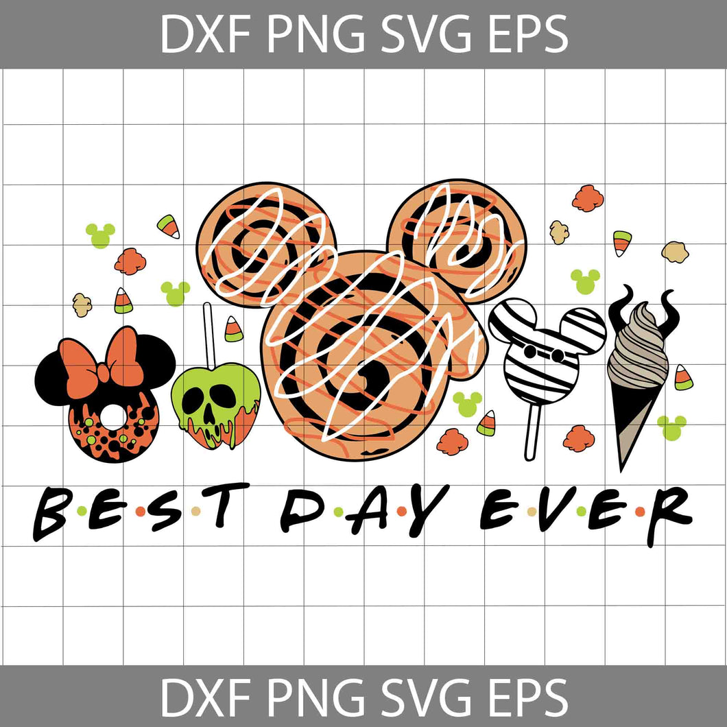 Minnie Mouse Best Day Ever Svg, Minnie Halloween Svg, Halloween Svg, Cricut File, Clipart, Svg, Png, Eps, Dxf