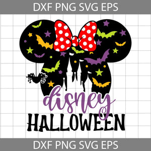 Minnie Halloween SVG, Magic Castle Svg, Halloween Svg, Cricut File, Clipart, Svg, Png, Eps, Dxf