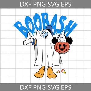 Donald Duck Boo Bash Svg, Duck Donald Ghost Svg, Halloween Svg, Cricut File, Clipart, Svg, Png, Eps, Dxf