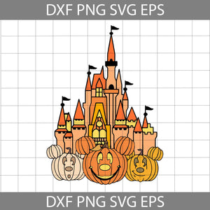 Halloween Mickey Castle SVG, Mouse Pumpkin Halloween SVG, Happy Halloween 2022 Svg, Halloween Svg, Cricut File, Clipart, Svg, Png, Eps, Dxf