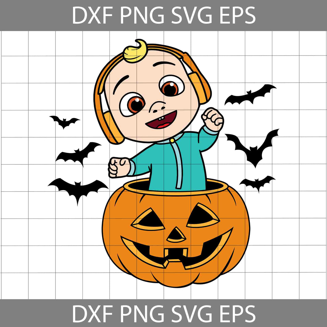 Cocomelon Halloween SVG, Cocomelon SVG, Halloween Svg, Halloween Svg, Cricut File, Clipart, Svg, Png, Eps, Dxf