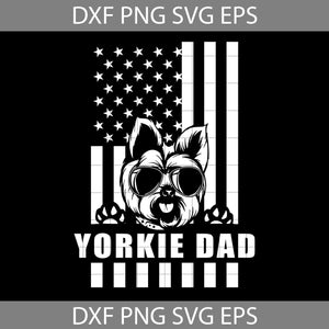 Yorkie Dad Yorkshire Terrier American Flag Dog Father Puppy Svg, Happy Father’s Day Svg, Dad Svg, Father’s Day Svg, Cricut File, Clipart, Svg, Png, Eps, Dxf