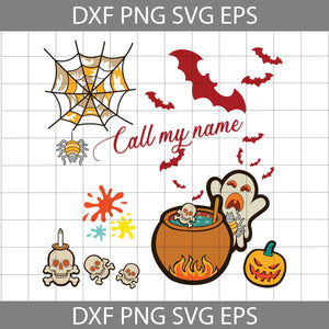 Call My Name Boo Halloween Svg, Boo Svg, Wine Svg, Wine Lovers Svg, Halloween Svg, Cricut File, Clipart, Svg, Png, Eps, Dxf