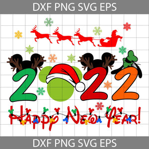 Happy new year 2022 Svg, Epcot Christmas New year Svg, Happy new year Svg, Christmas Svg, Cricut File, Clipart, Svg, Png, Eps, Dxf