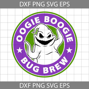 Oogie Boogie Bug Brew 2022 Svg, Halloween Logo Coffee Svg, Spooky Season Svg, Halloween Svg, Cricut File, Clipart, Svg, Png, Eps, Dxf