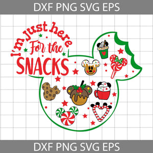 Merry Christmas Snacks Svg, Christmas Svg, Cricut File, Clipart, Svg, Png, Eps, Dxf