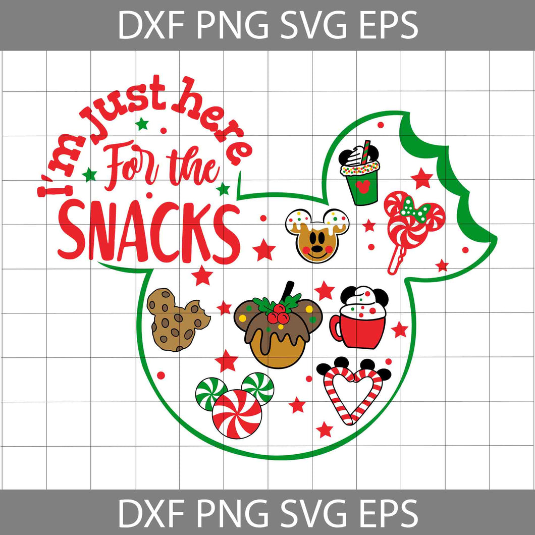 Merry Christmas Snacks Svg, Christmas Svg, Cricut File, Clipart, Svg, Png, Eps, Dxf