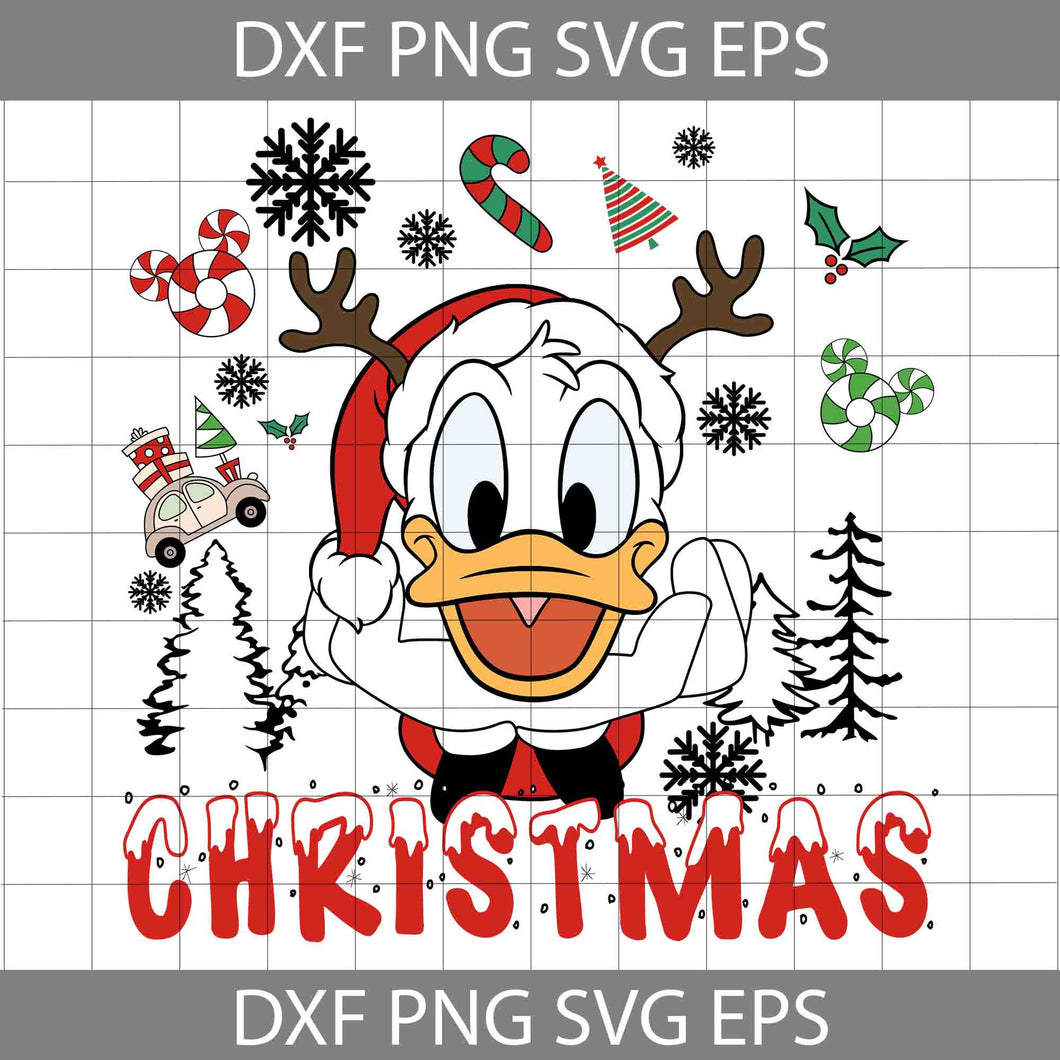 Duck Christmas SVG, Christmas Svg, Christmas Svg, Cricut File, Clipart, Svg, Png, Eps, Dxf