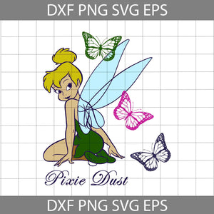 Tinkerbell Pixie Dust Svg, Cartoon Svg, Cricut File, Clipart, Svg, Png, Eps, Dxf