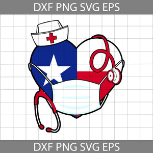 Heart America Stethoscope Nurse Svg, 4th Of july Svg, Independence Day Svg, Cricut File, Clipart, Svg, Png, Eps, Dxf