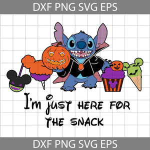 Halloween Stitch Snackgoals Svg, Halloween Svg, Cricut File, Clipart, Svg, Png, Eps, Dxf