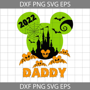 Halloween Daddy And Mommy Svg, Trick Or Treat Daddy Svg, Spooky Vibes Svg, Halloween Svg, Cricut File, Clipart, Svg, Png, Eps, Dxf