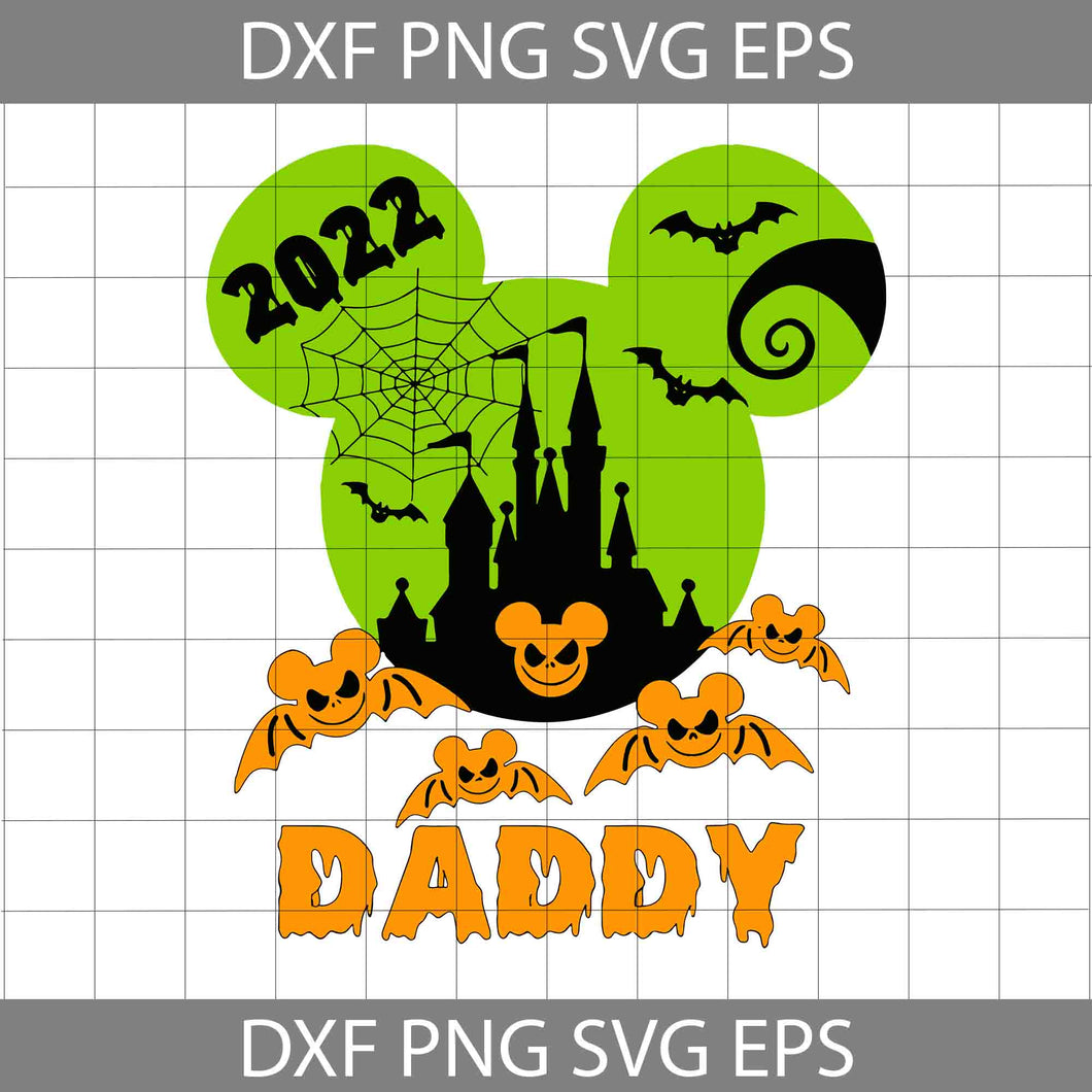 Halloween Daddy And Mommy Svg, Trick Or Treat Daddy Svg, Spooky Vibes Svg, Halloween Svg, Cricut File, Clipart, Svg, Png, Eps, Dxf