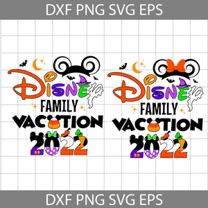 Mickey halloween vacation Svg, Halloween Svg, Cricut File, Clipart, Svg, Png, Eps, Dxf