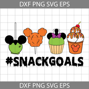 Snackgoal Carnival Food Halloween Svg, Halloween Svg, Cricut File, Clipart, Svg, Png, Eps, Dxf