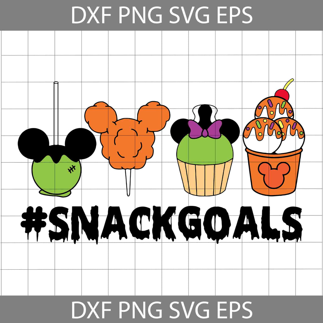 Snackgoal Carnival Food Halloween Svg, Halloween Svg, Cricut File, Clipart, Svg, Png, Eps, Dxf