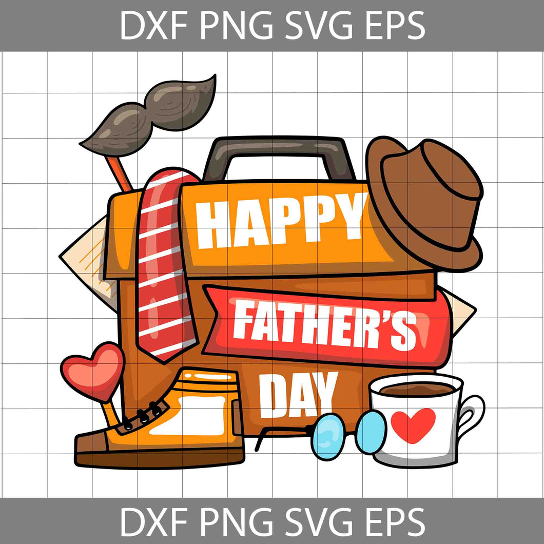 Happy Fathers Day Svg, Fathers Day Svg, Dad Svg, Coffee Svg, Tie Svg